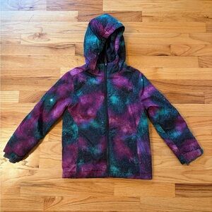 Lands' End Cosmic Print Girls Jacket